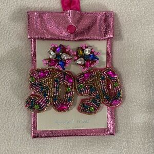 Simply  Southern Turning 50 Beaded Earrings